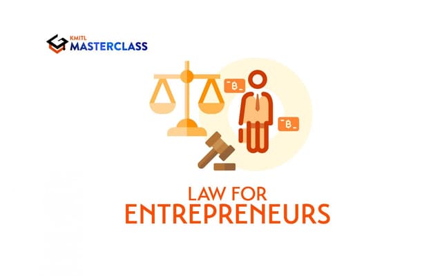 Law for Entrepreneurs (Full Course) : กฎหมายสำหรับผู้ประกอบการ